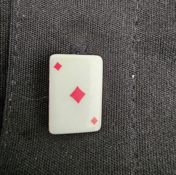 EUC 90s RARE Men's Morbid Threads Button Up Shirt With Playing Card Buttons L - Picture 6 of 6